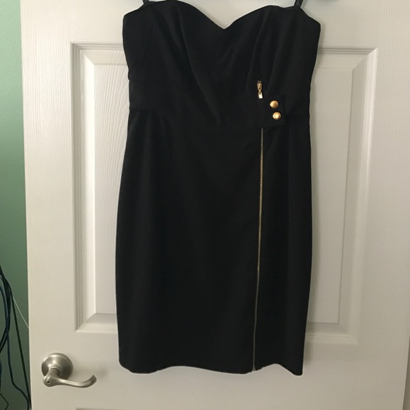 Kenzie Strapless black dress - Picture 2 of 5