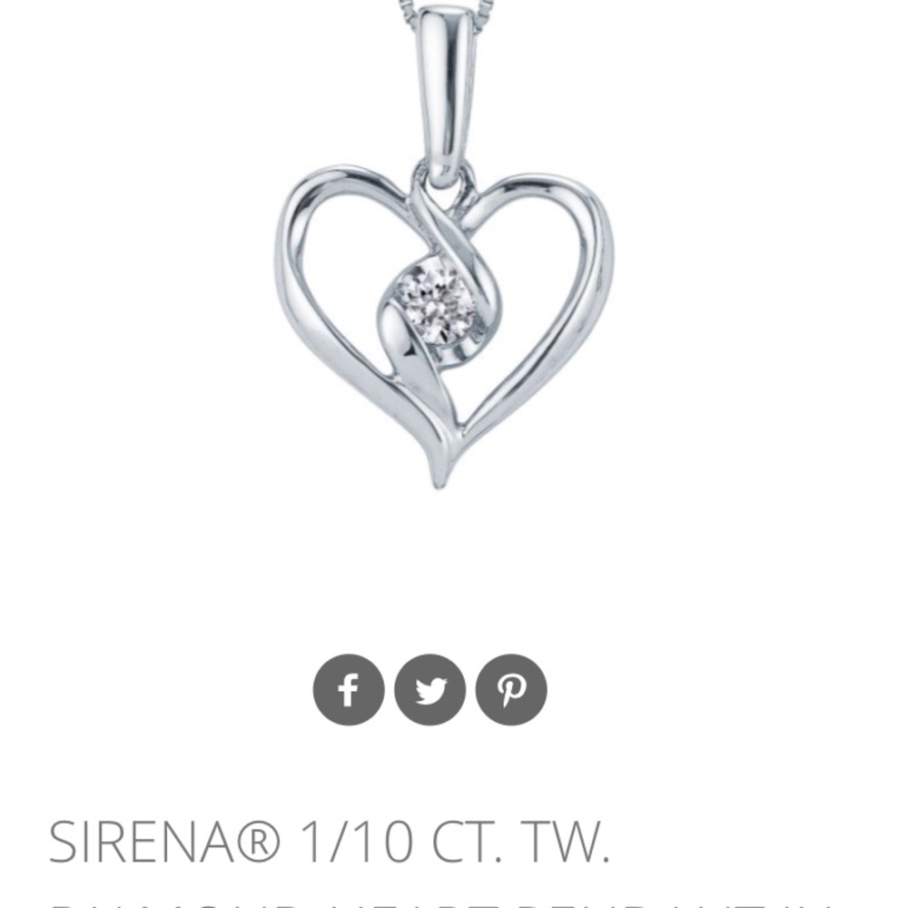Real diamond necklace