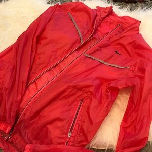 Pink Transparent Nike Windrunner Jacket