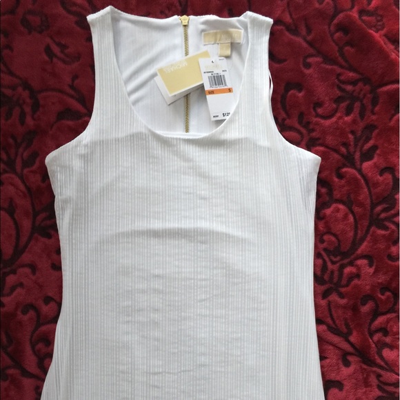 Michael Michael Kors Mesh Shift Dress - Picture 3 of 4