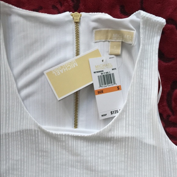 Michael Michael Kors Mesh Shift Dress - Picture 4 of 4