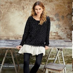 ❄️❤️1 HR SALE ❤️Pima & Alpaca Garance Pullover❄️