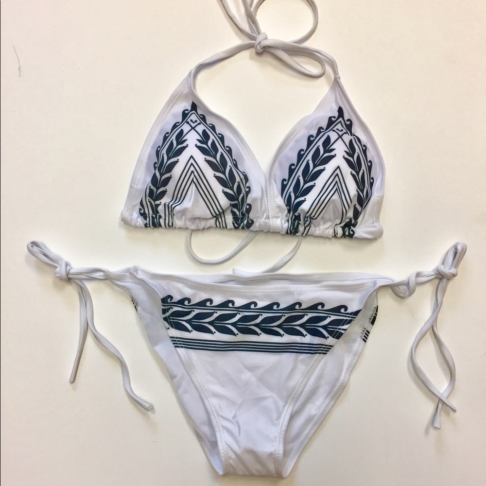 Bland and white bikini set SW247 - Picture 2 of 3