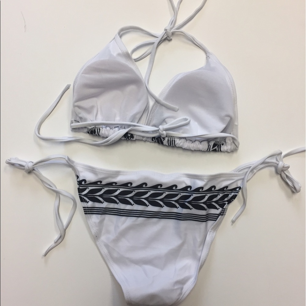 Bland and white bikini set SW247 - Picture 3 of 3