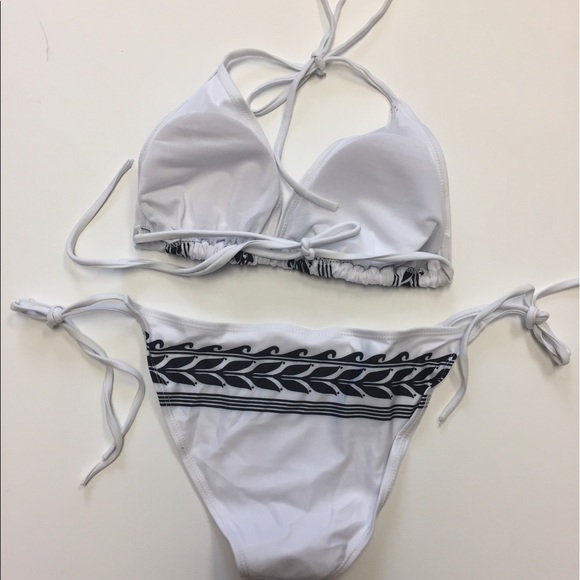 Bland and white bikini set SW247 - Picture 3 of 3