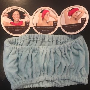 NEVER USED Terrycloth hair holder wrap