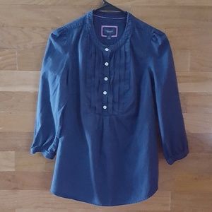 American Eagle Outfitters cotton blue top