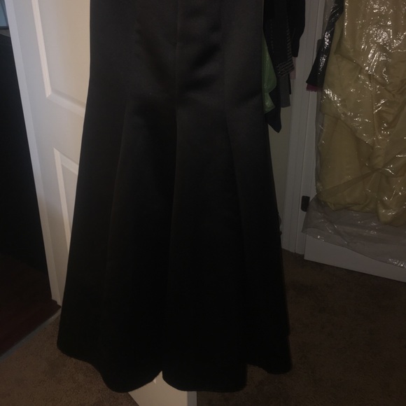 Black and pink long prom dress with rhinestones! - Picture 5 of 6