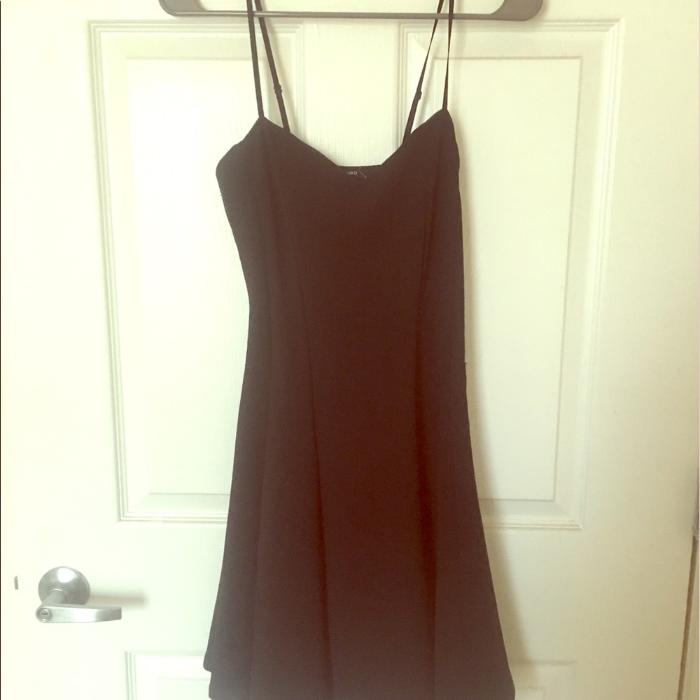 Black skater dress NWT