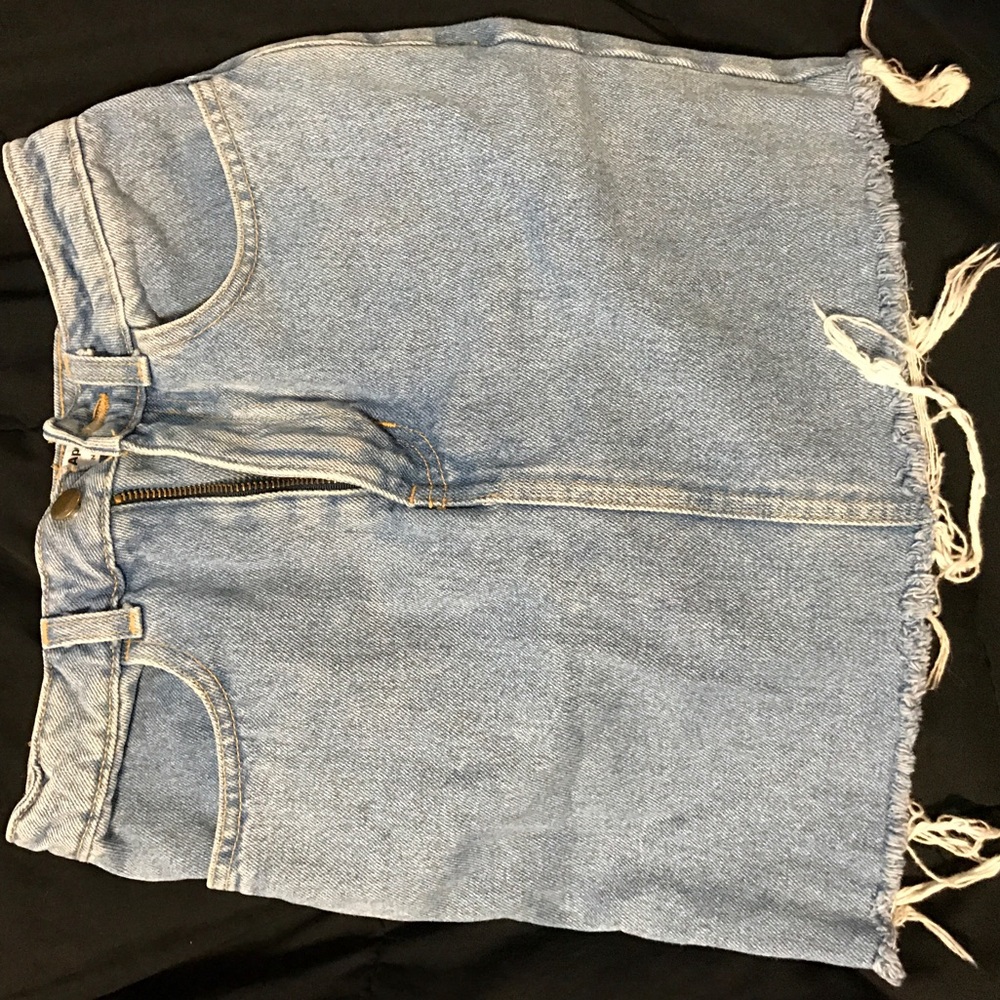 American Apparel Denim Skirt