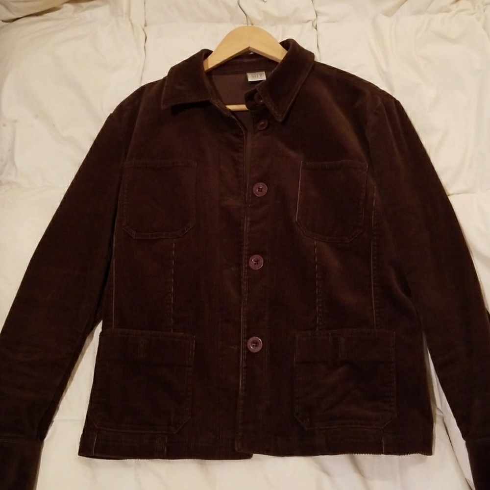 Brown corduroy jacket