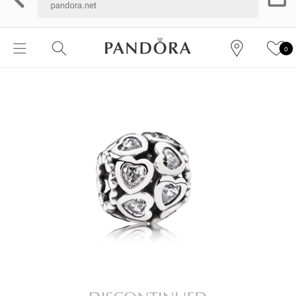 PANDORA 791250CZ LOVE ALL AROUND