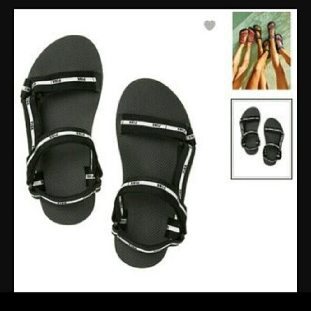 Vs Velcro strappy sandals
