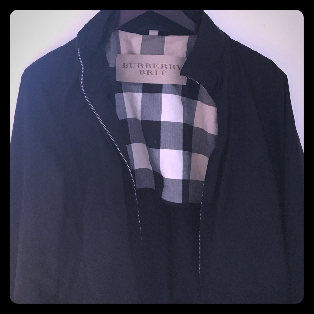 Burberry men's racer jacket