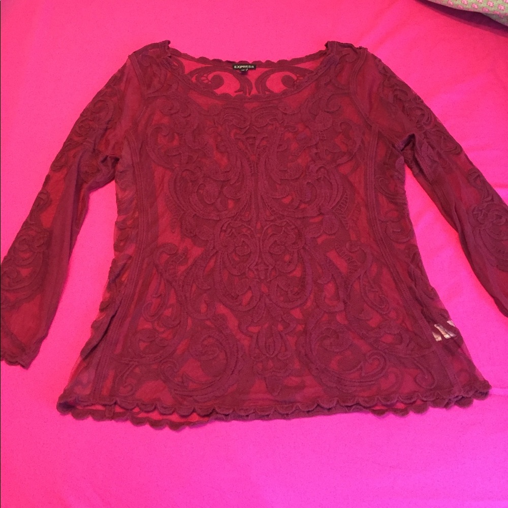 Express Sheer Top