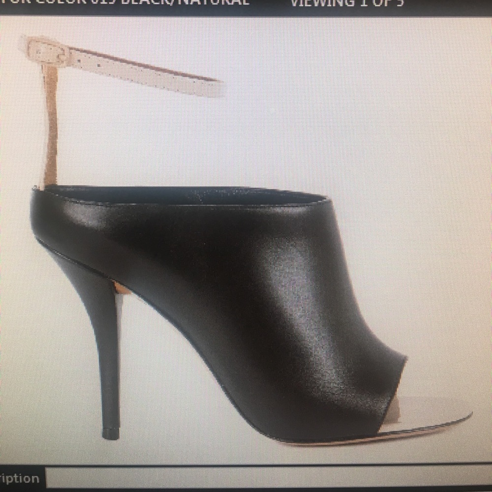 Givenchy Mule sandal w ankle strap