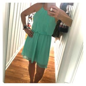 Turquoise dress