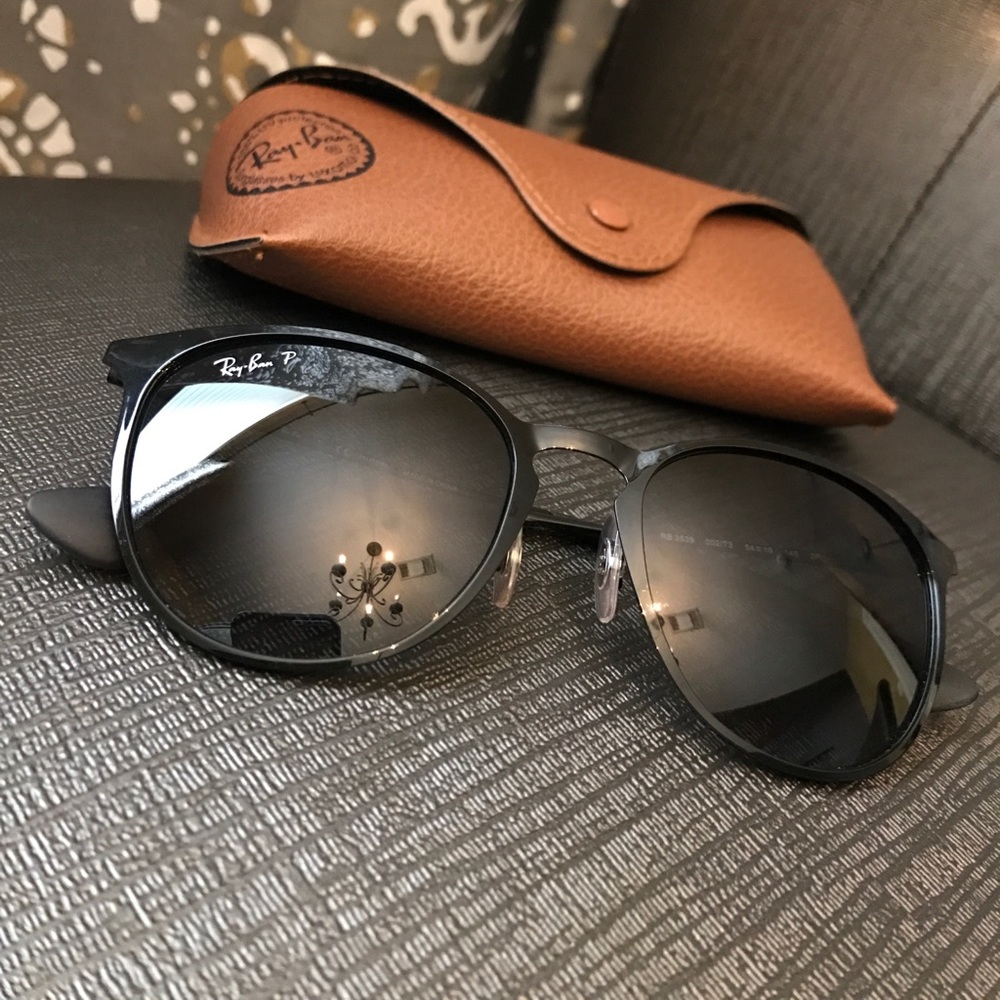 ERIKA METAL RAY-BAN / POLARIZED / IN BLACK