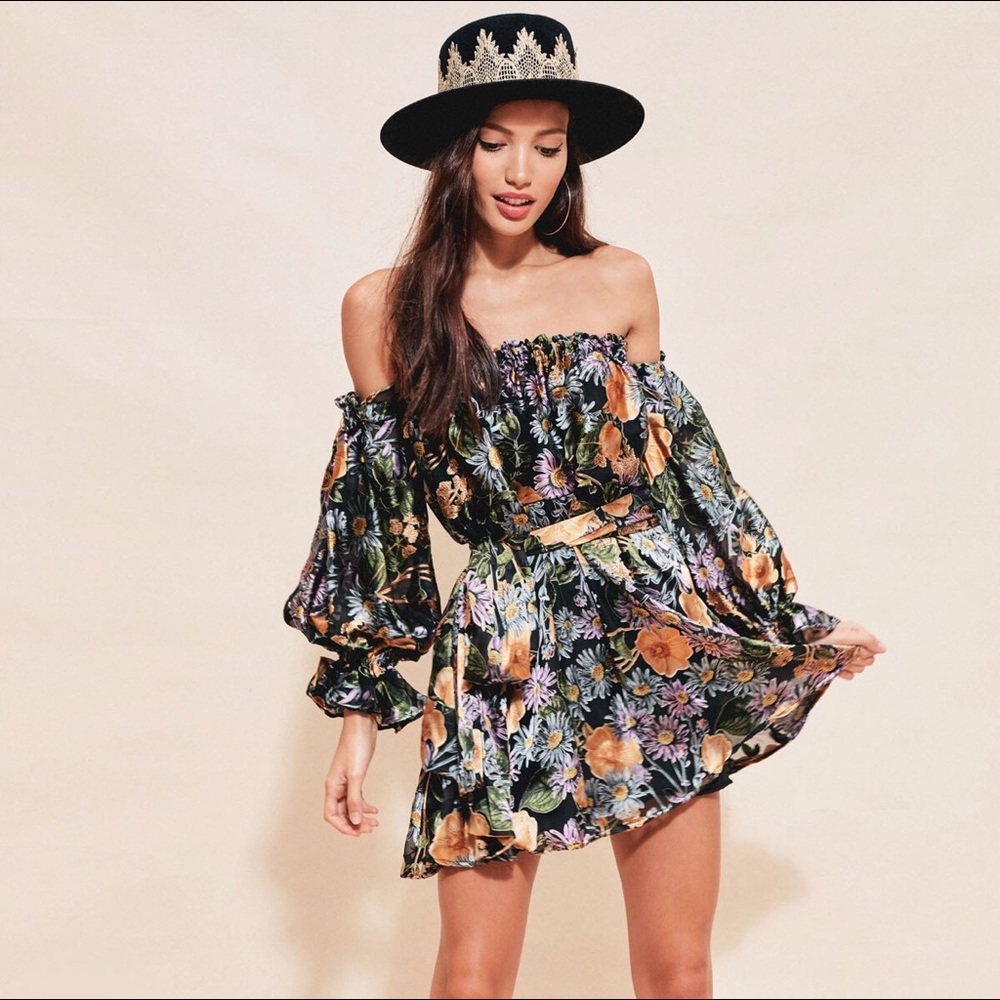 For Love and Lemons - Luciana Strapless Dress