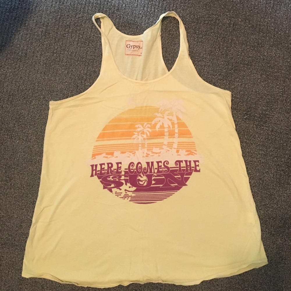Here comes the sun ☀️ gypsy 05 tank!