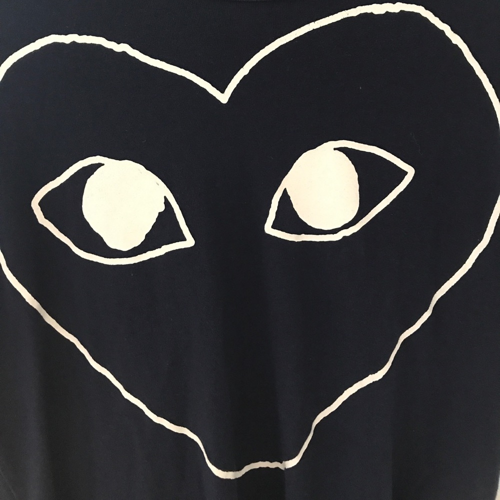 Comme des garçons PLAY t-shirt