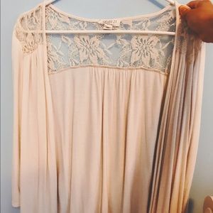 Forever 21 White cardigan