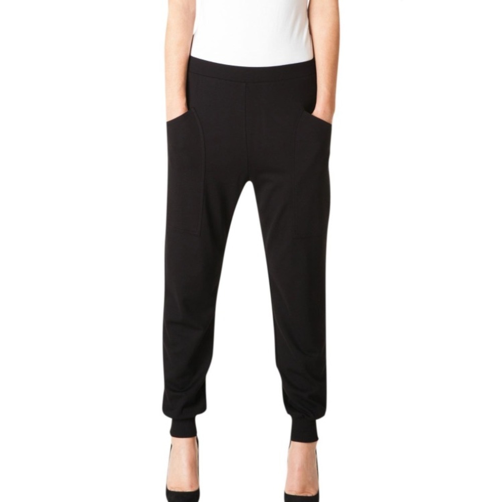 Black Pocket Sweatpants