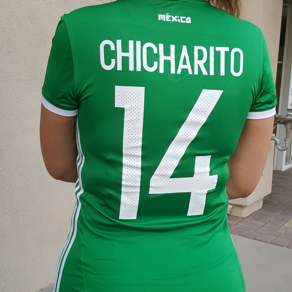 Women's Mexico Jersey Nameset CHICHARITO Detective