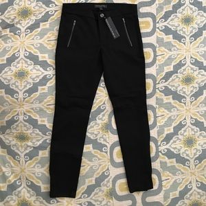 NWT Banana Republic Sloan Fit black pants crop 0