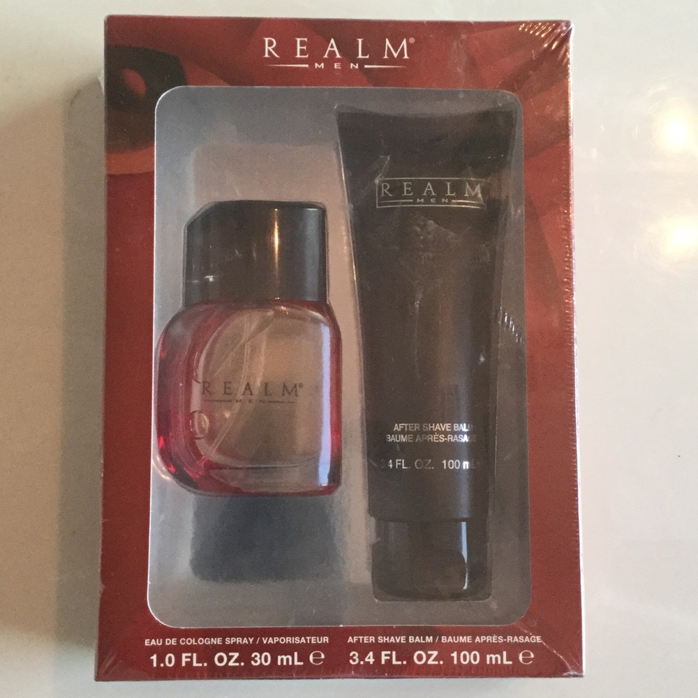 Realm Men Cologne and Aftershave Balm