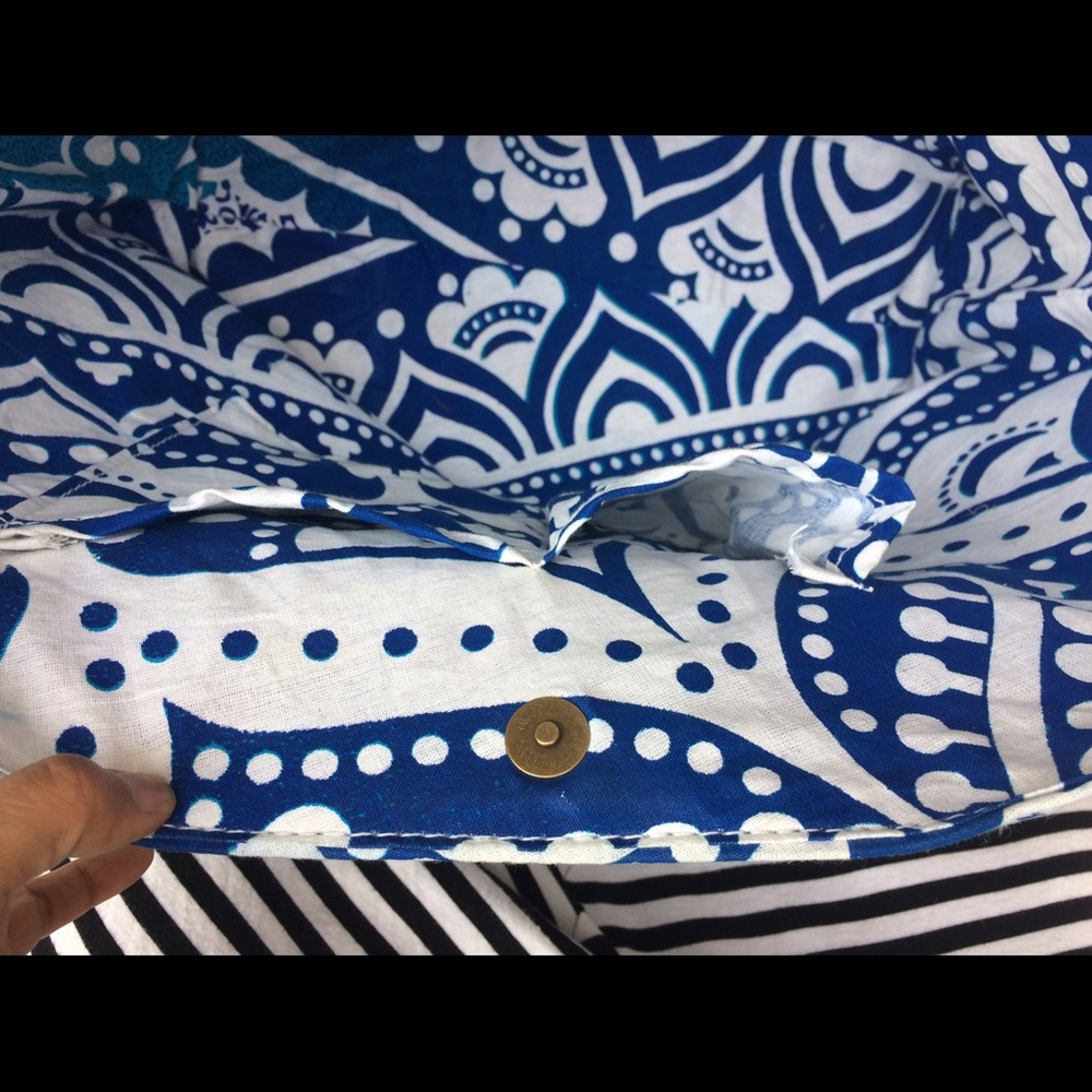 Beach bag tote bag handmade shopping bag - Picture 4 of 4