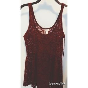 Aeropostale Lace tank top