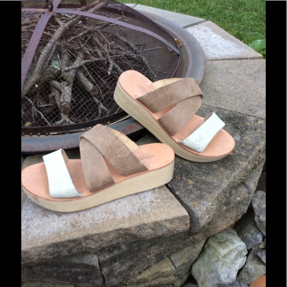 koolaburra Shoes - Final $ drop.. Santa Barbara LEATHER SLIDE SZ 7M