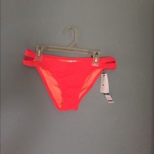 Coral bikini bottoms