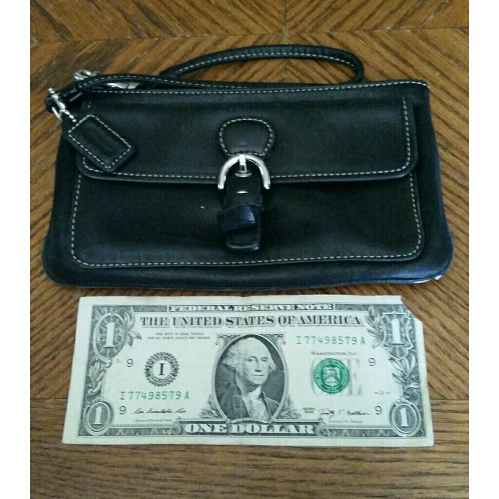Authentic Coach Wristlet