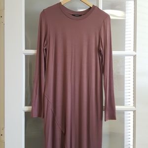 F21 Stretch Knit Midi Dress