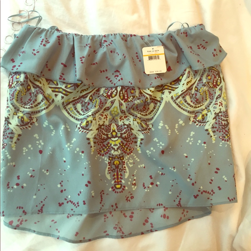 Never worn free people tube top!