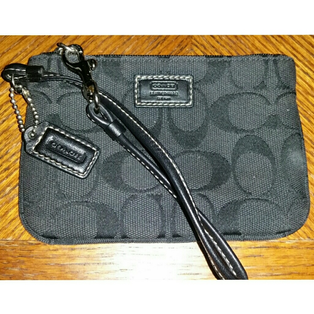 Authentic Coach Wristlet