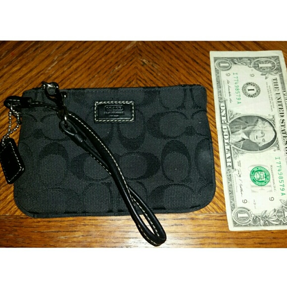 Authentic Coach Wristlet - Picture 2 of 3