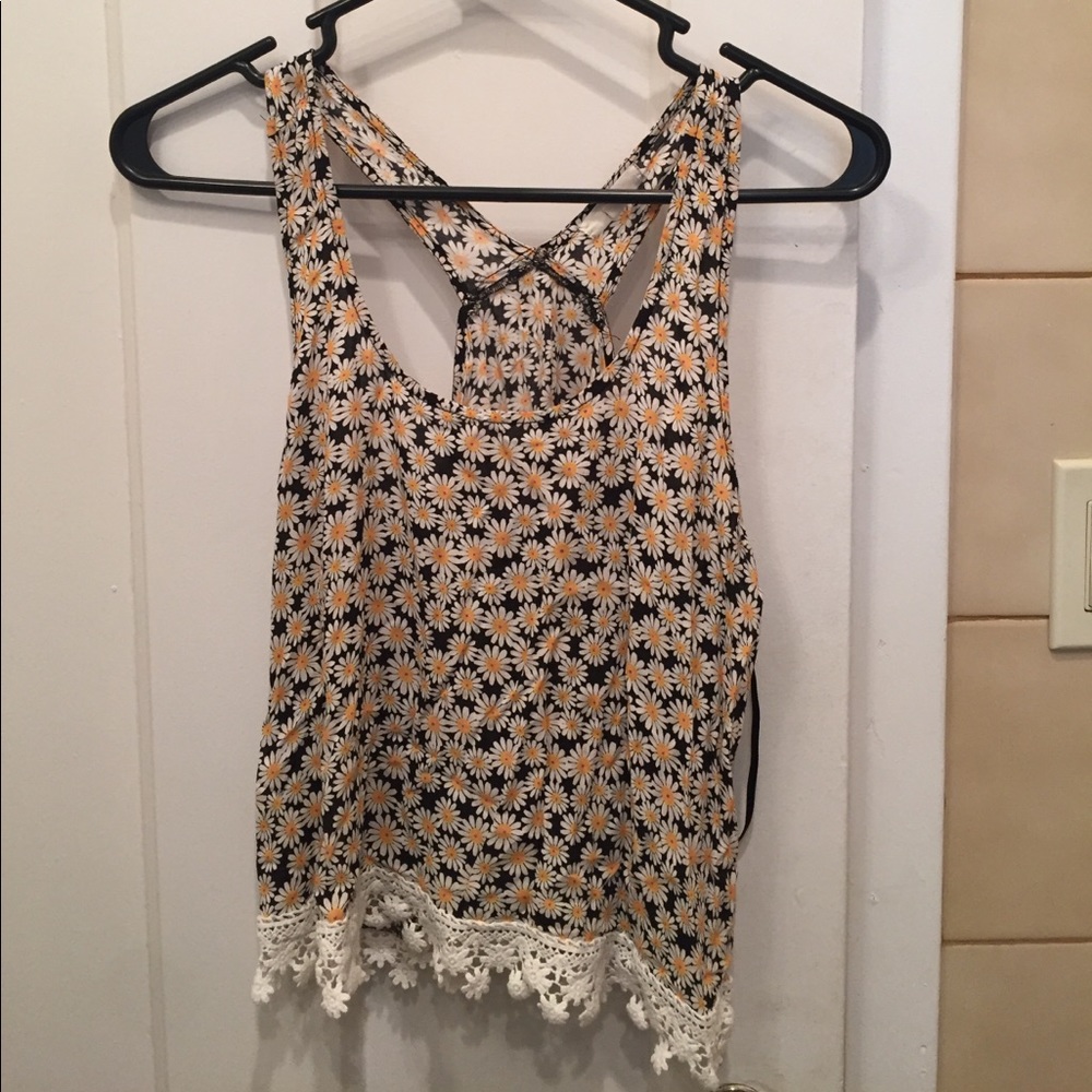 Floral tank top