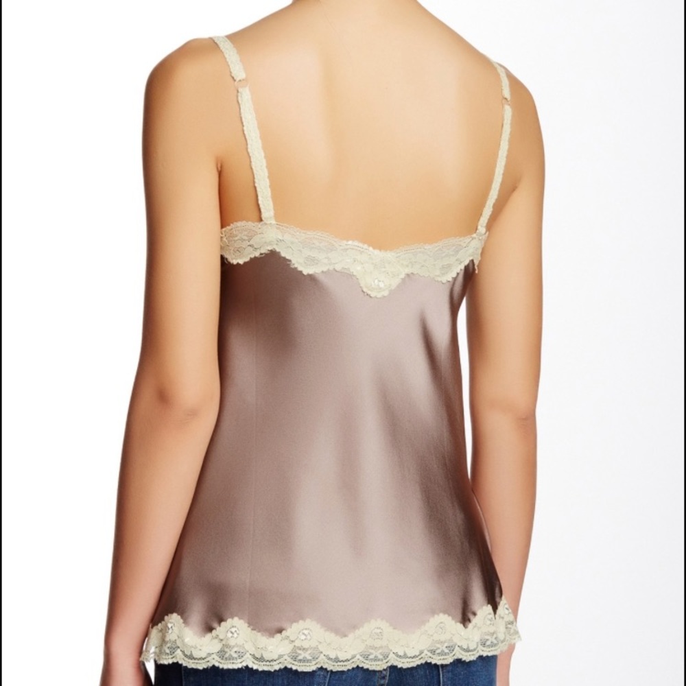 Hermitage Silk Taupe Cami - Picture 3 of 4
