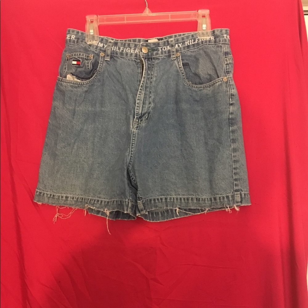 Tommy Hilfiger jean shorts.