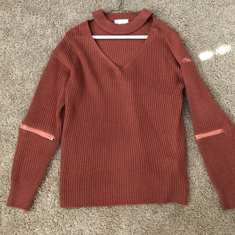 Burnt Orange Sweater