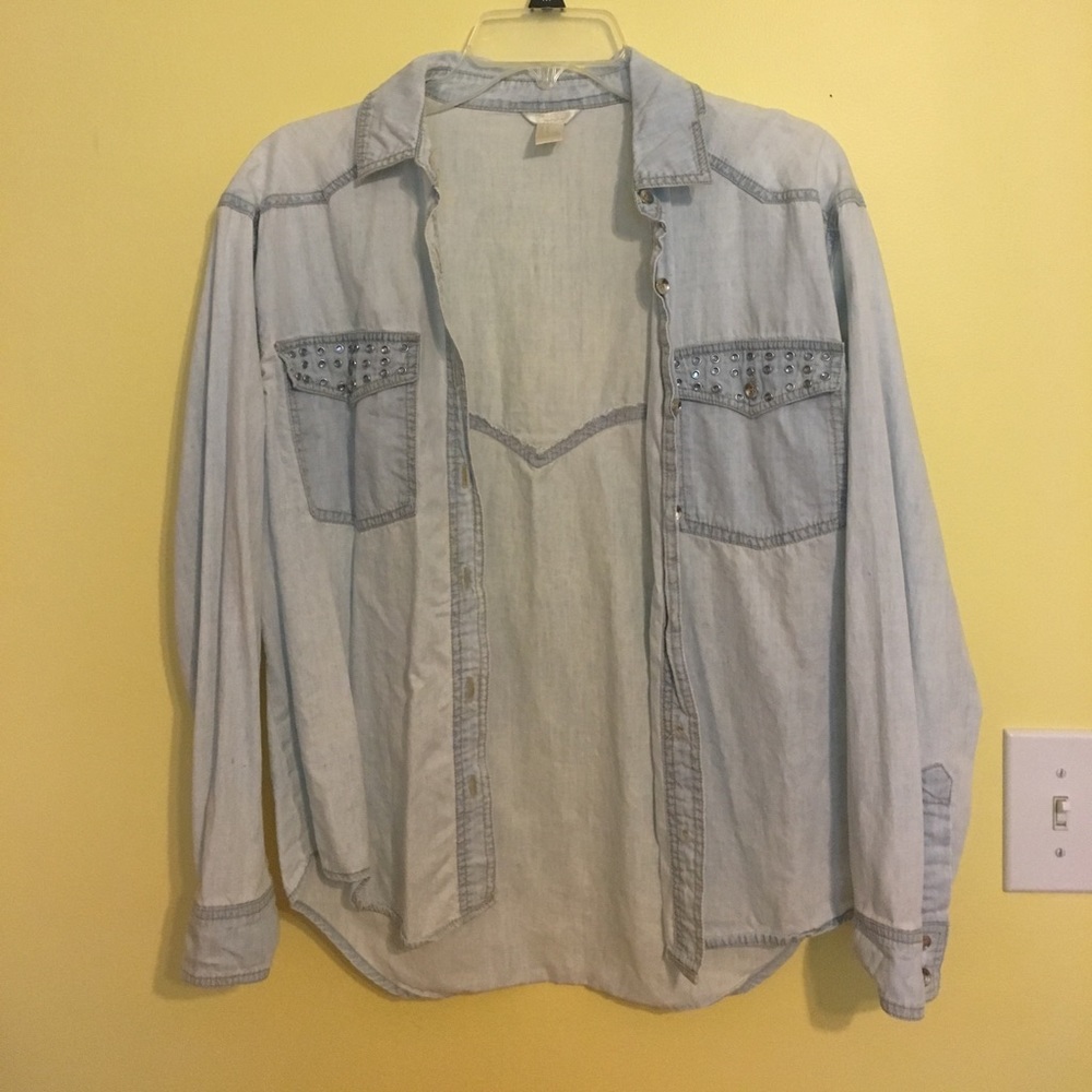Cute Denim Top !