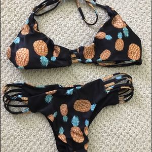 Pineapple bikini