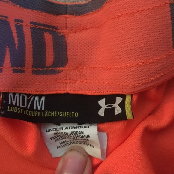 Orange under armour shorts - Picture 2 of 2