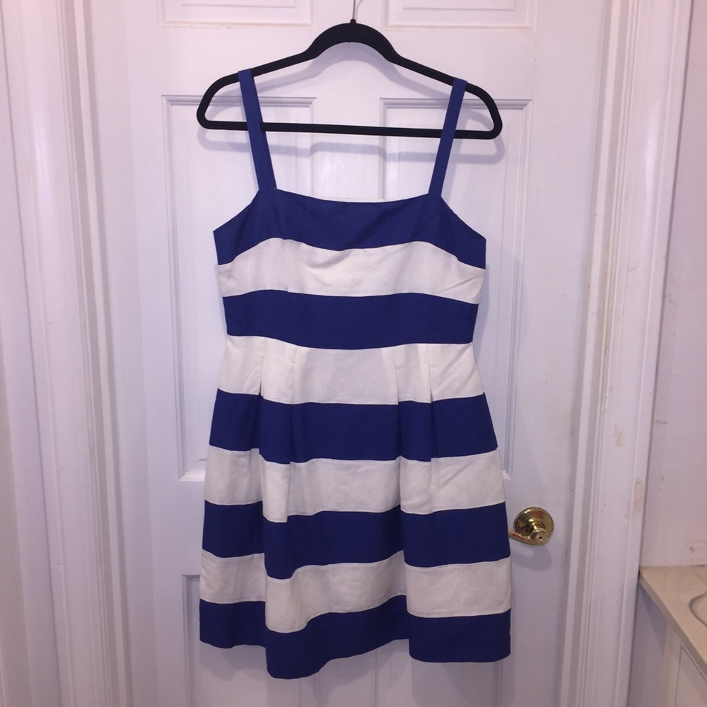 LOFT fit & flare party dress