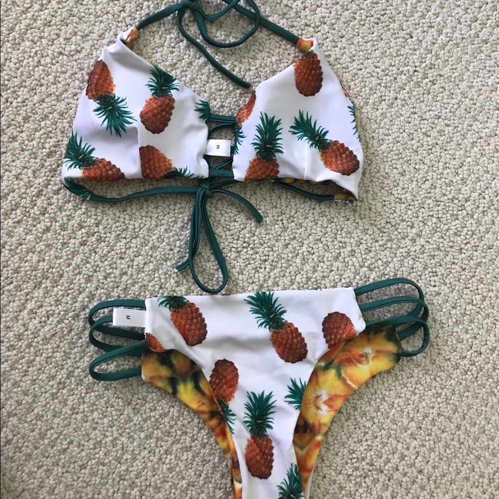 Pineapple bikini
