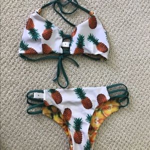 Pineapple bikini