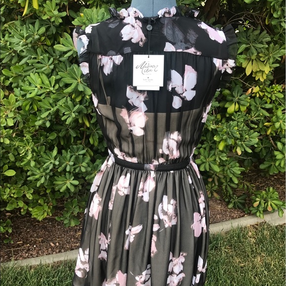NWT Kate Spade Madison Ave. Dusk Floral Mya Dress - Picture 4 of 6